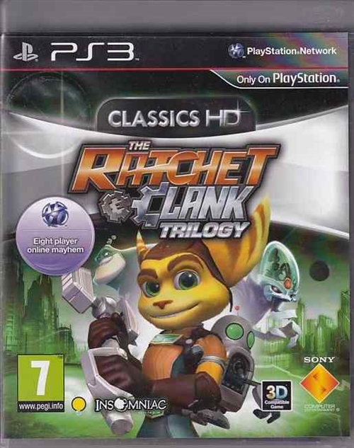 The Ratchet and Clank Trilogy - PS3 (B Grade) (Genbrug)